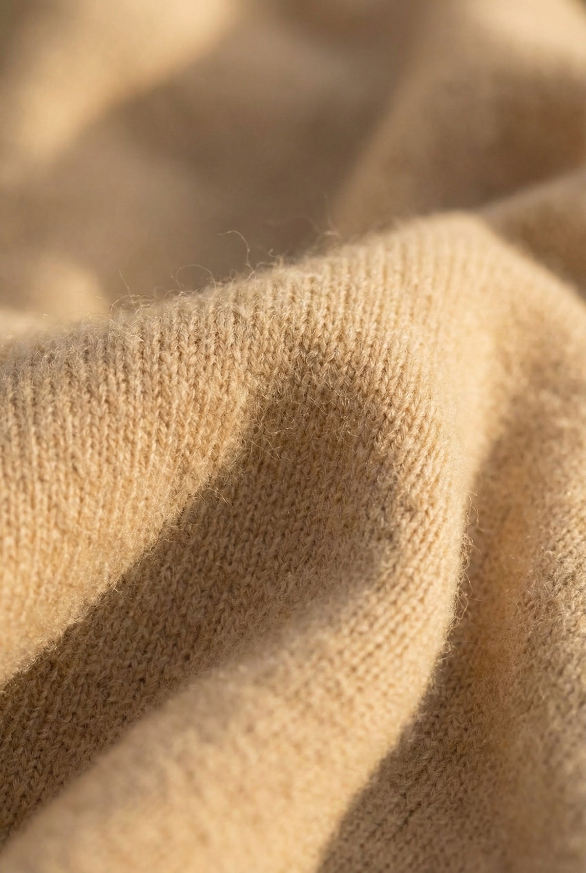 NEW 100% MONGOLIAN CASHMERE WATERFALL JACKET HONEY