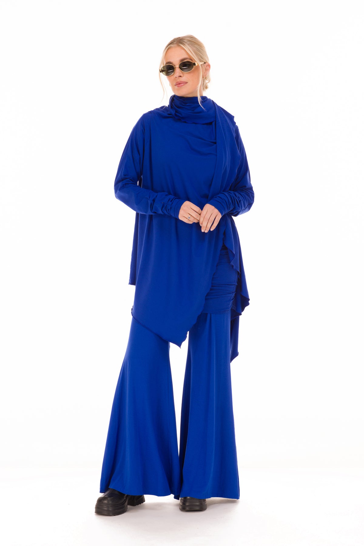 BAMBOO SAILOR PANTS COBALT BLUE