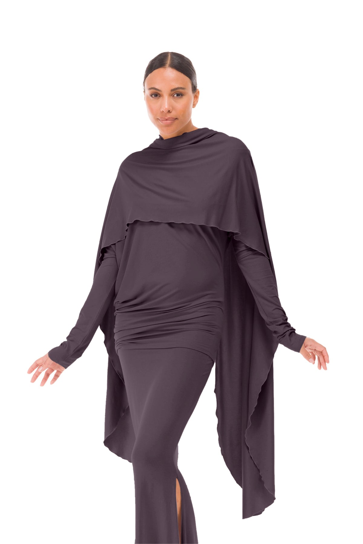 BAMBOO SCARF CHARCOAL