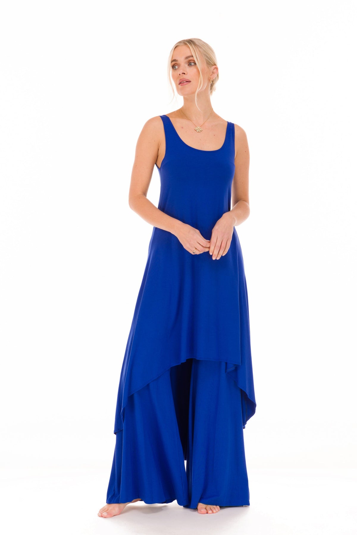 BAMBOO SAILOR PANTS COBALT BLUE