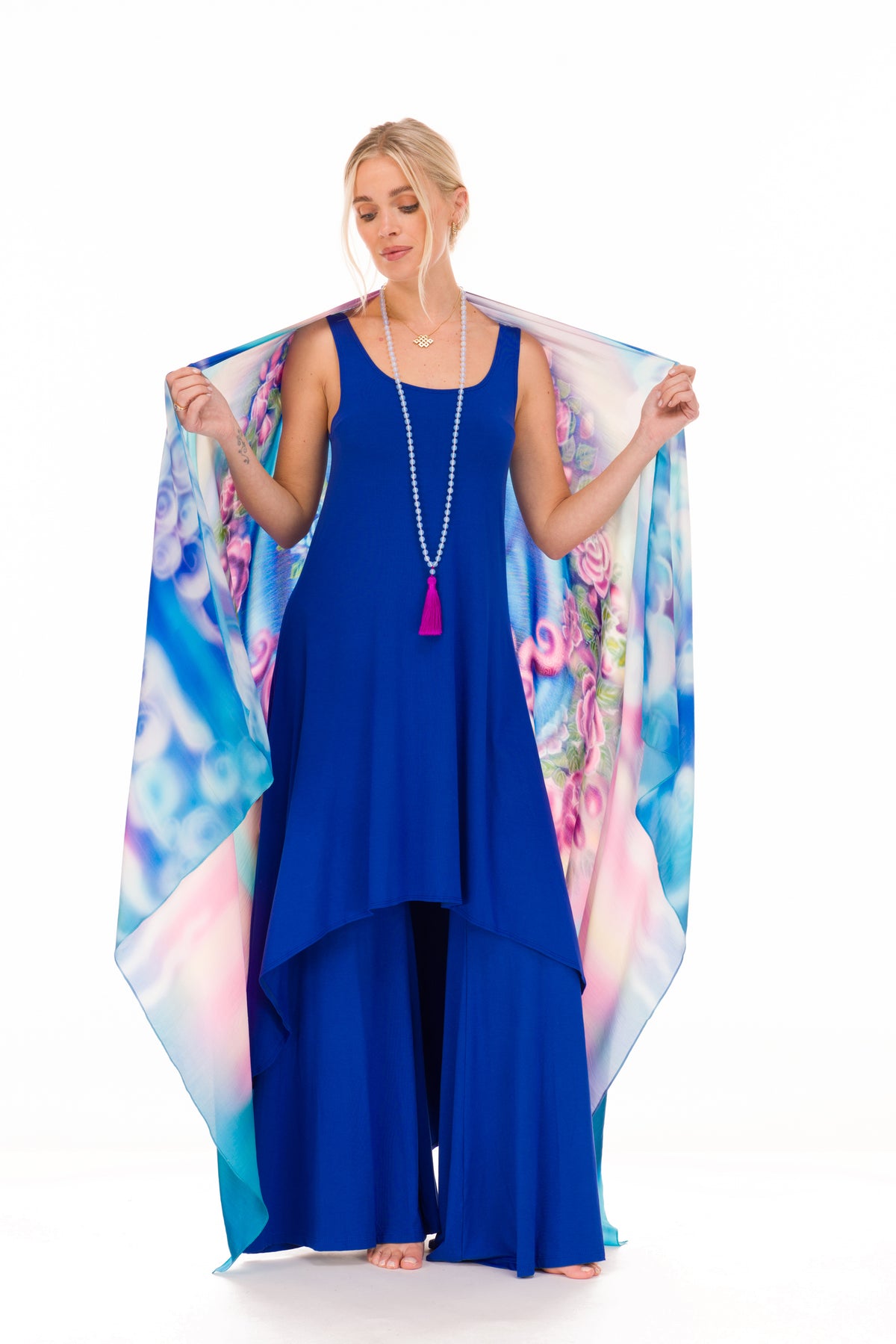 BAMBOO SAILOR PANTS COBALT BLUE