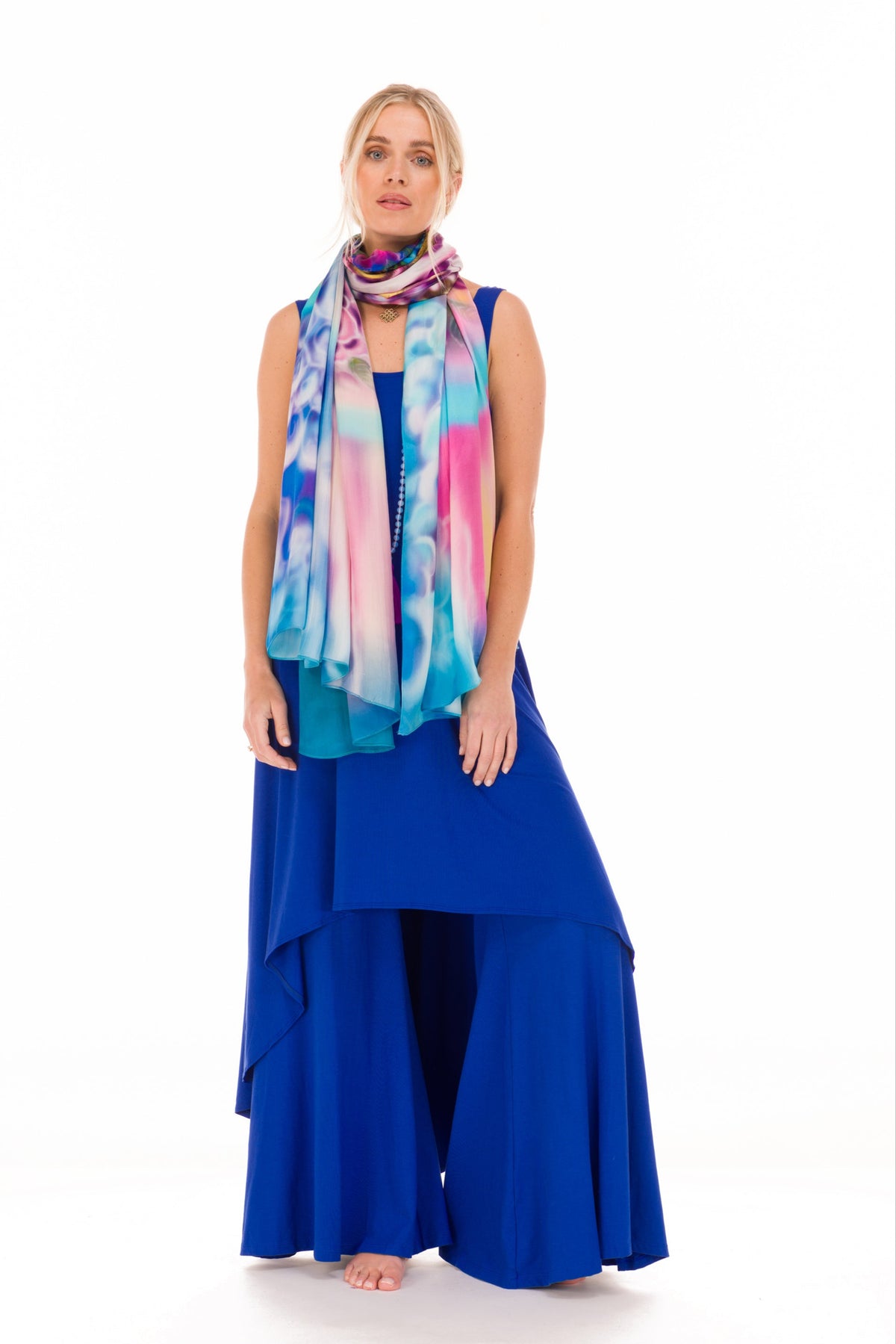 BAMBOO SAILOR PANTS COBALT BLUE