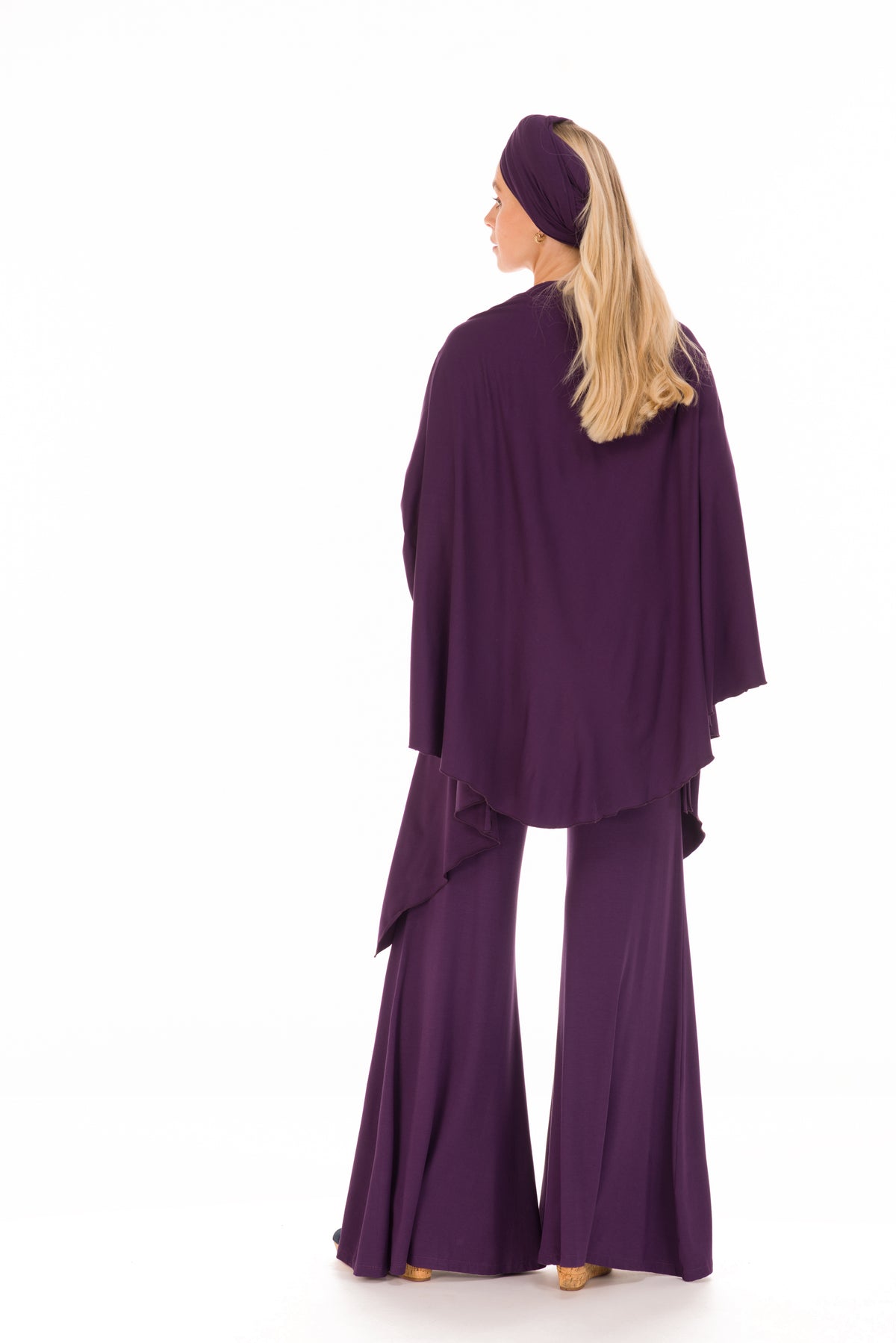 BAMBOO SAILOR PANTS PURPLE