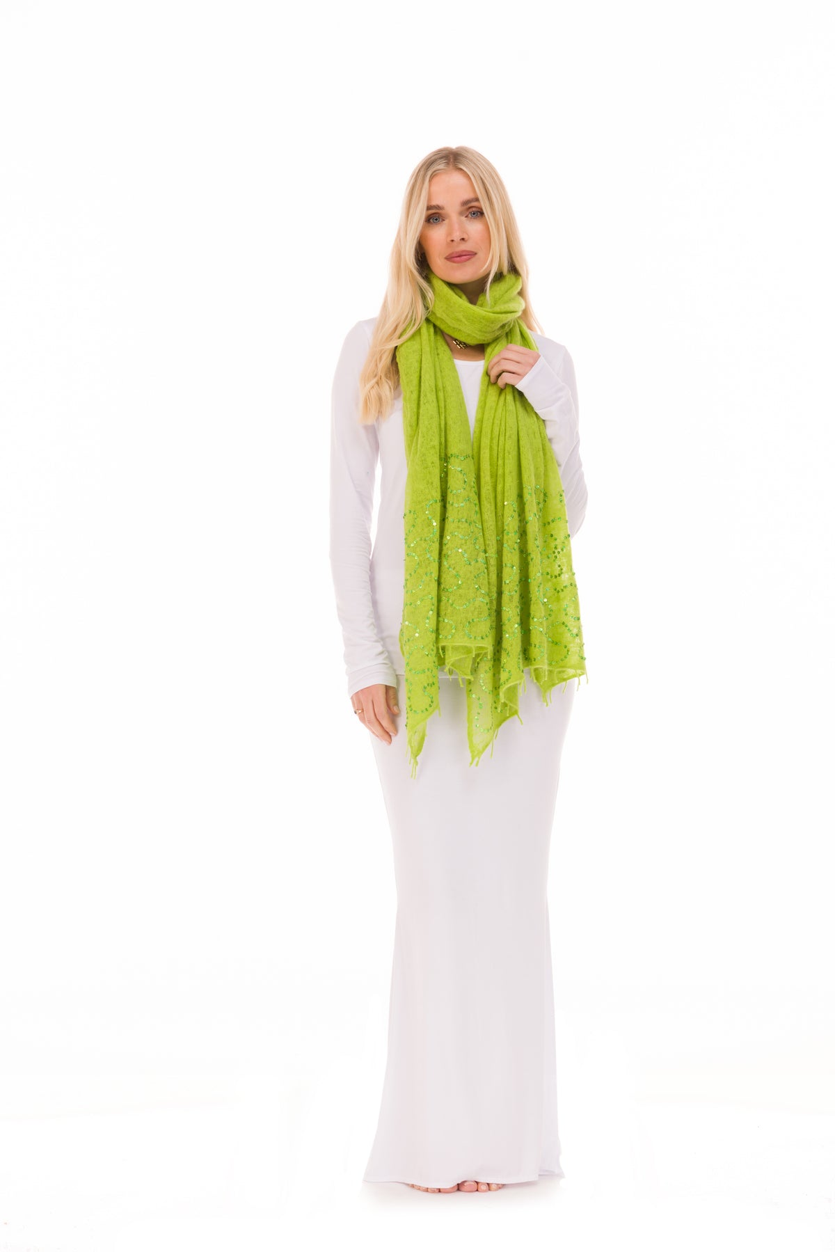 BAMBOO LONG SLEEVE TOP WHITE