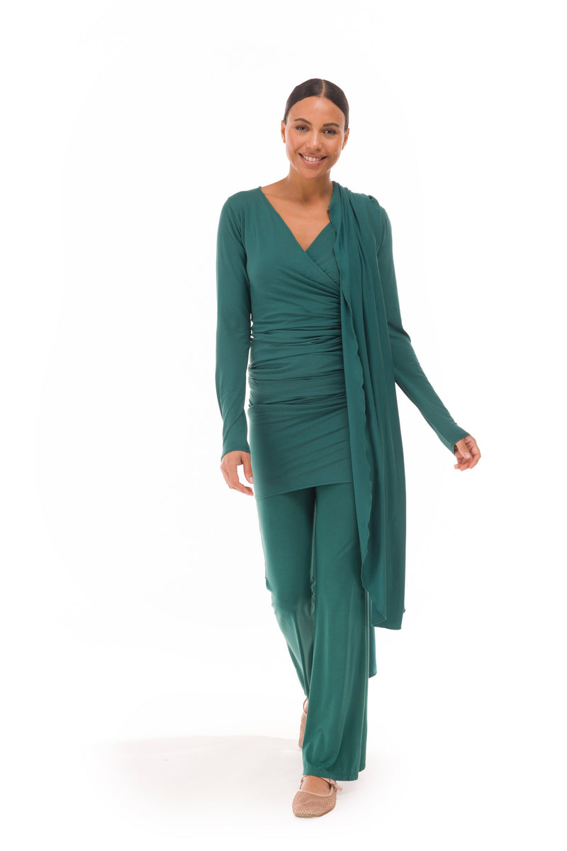 BAMBOO CROSSOVER DRESS FLORESTA