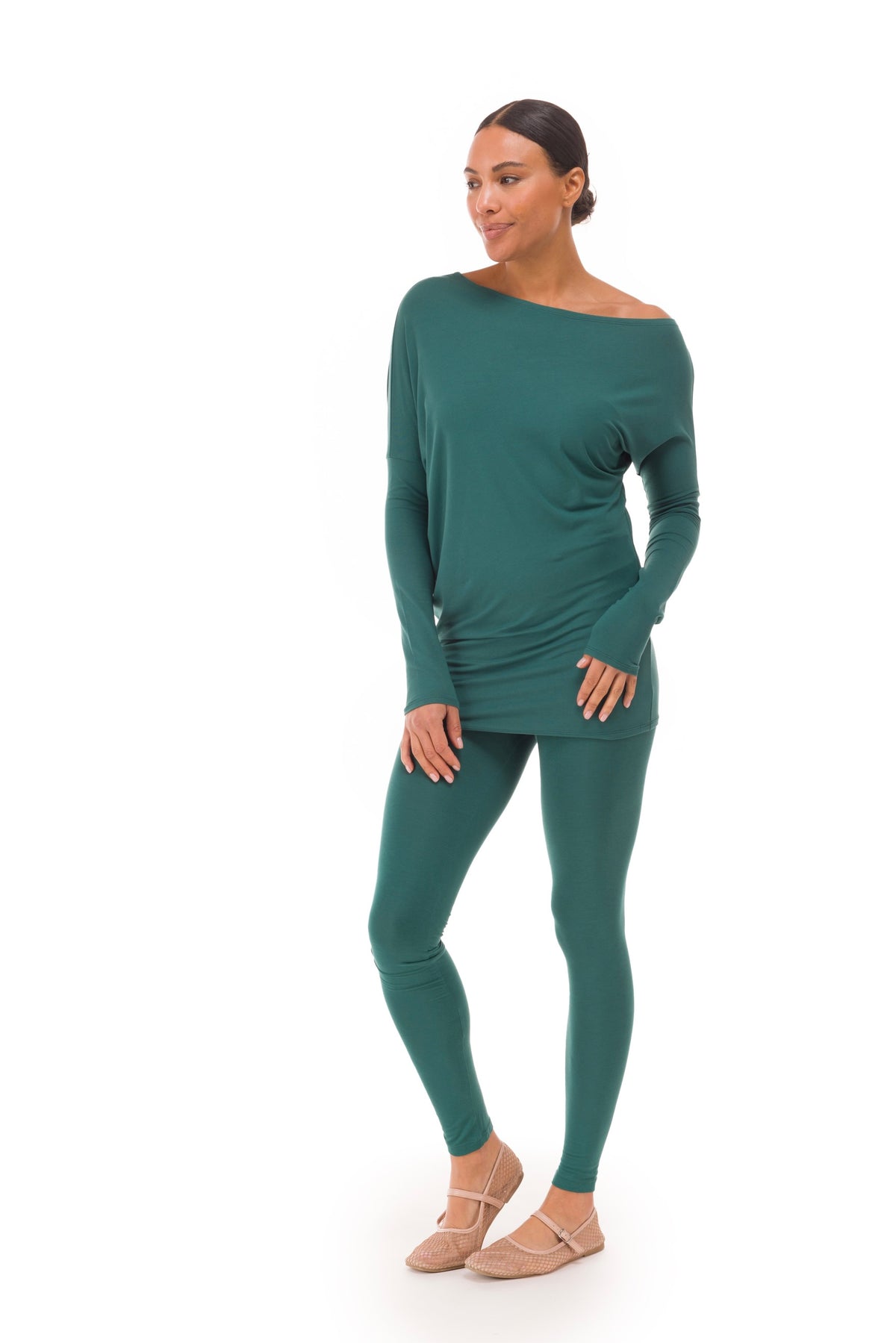 BAMBOO LONG LEGGINGS FLORESTA