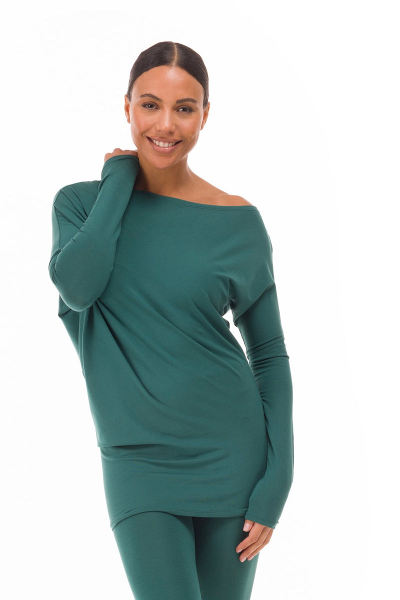 BAMBOO OBLIQUE TOP FLORESTA