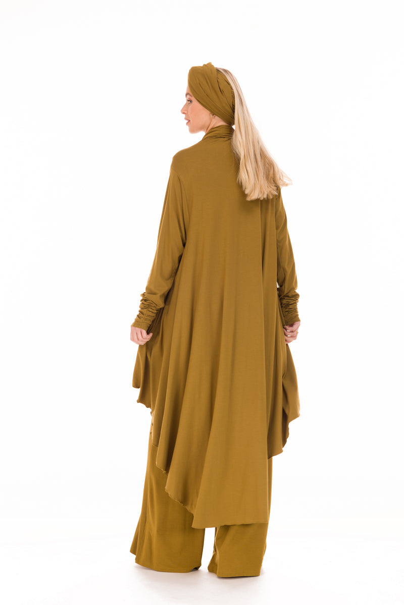 BAMBOO WATERFALL JACKET PISTACHIO