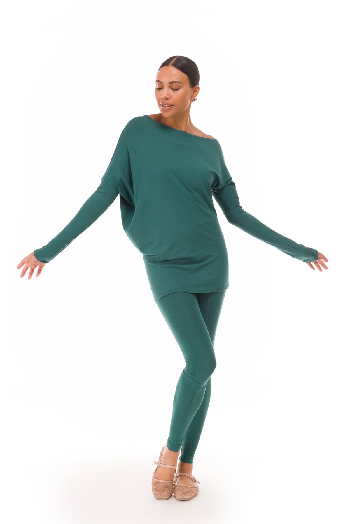 BAMBOO OBLIQUE TOP FLORESTA