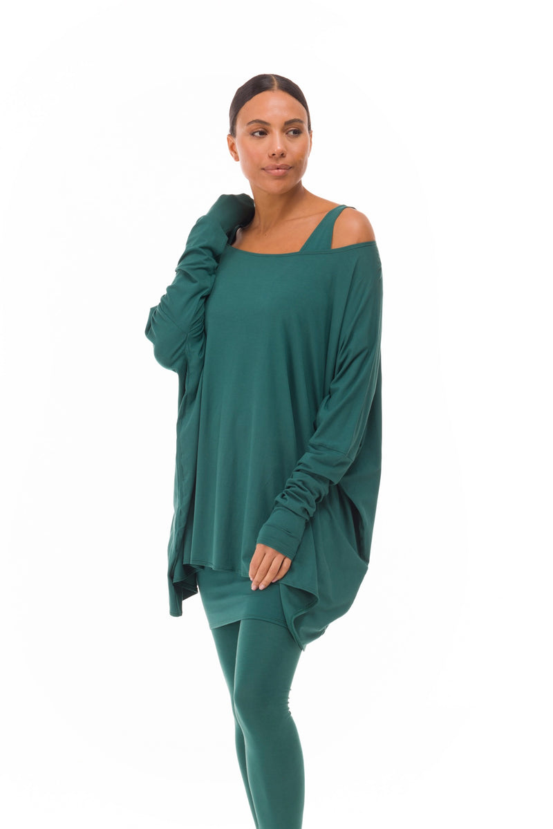 BAMBOO BAGGY BOX TOP FLORESTA