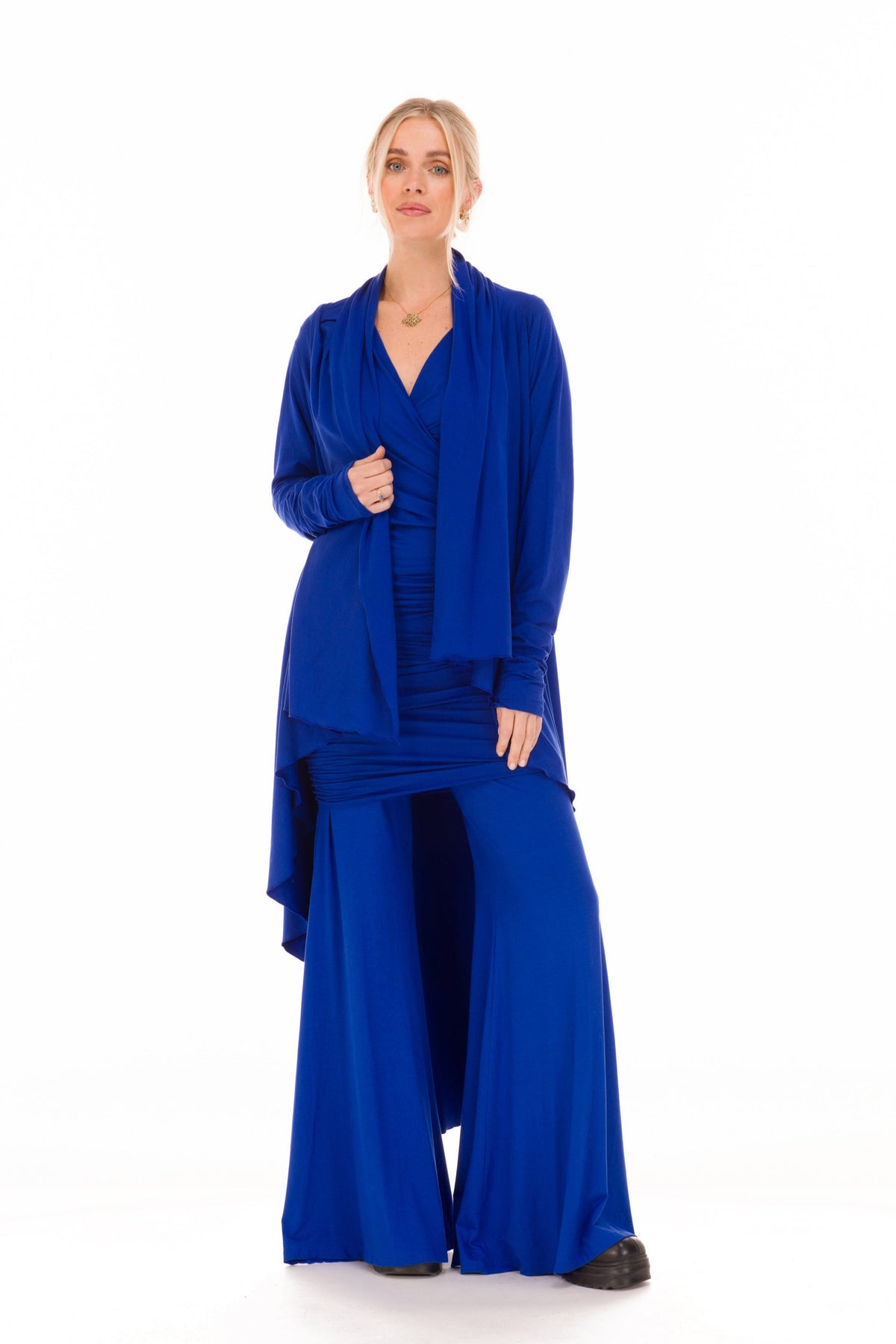 BAMBOO SAILOR PANTS COBALT BLUE