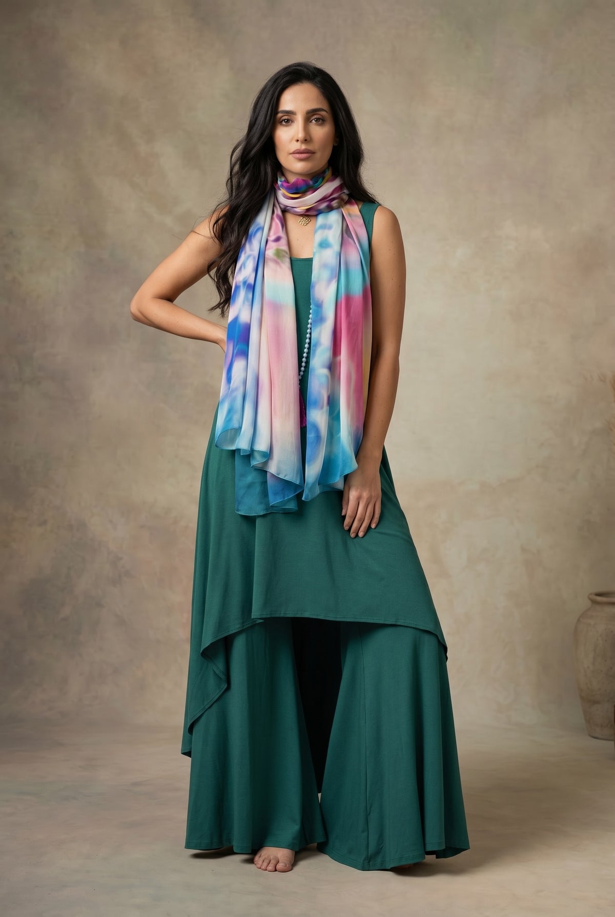 BAMBOO SAILOR PANTS JADE