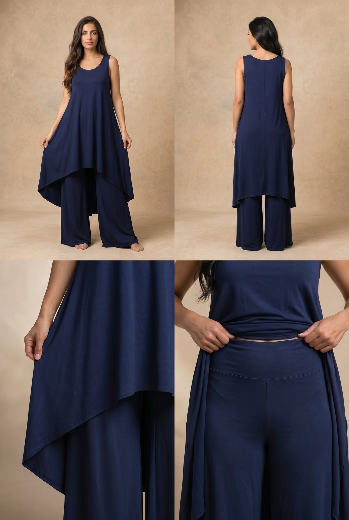 BAMBOO SAILOR PANTS NAVY