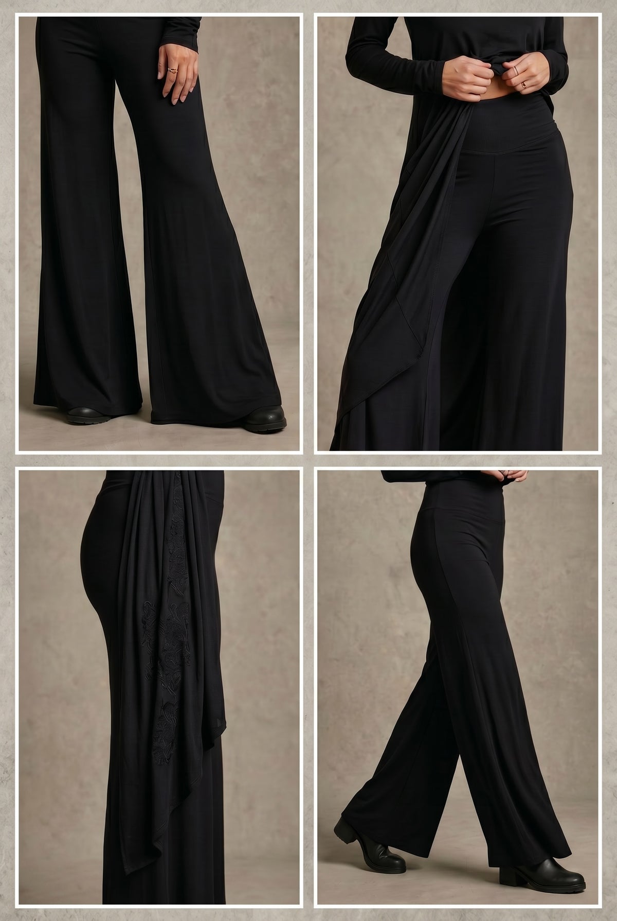 BAMBOO SAILOR PANTS BLACK