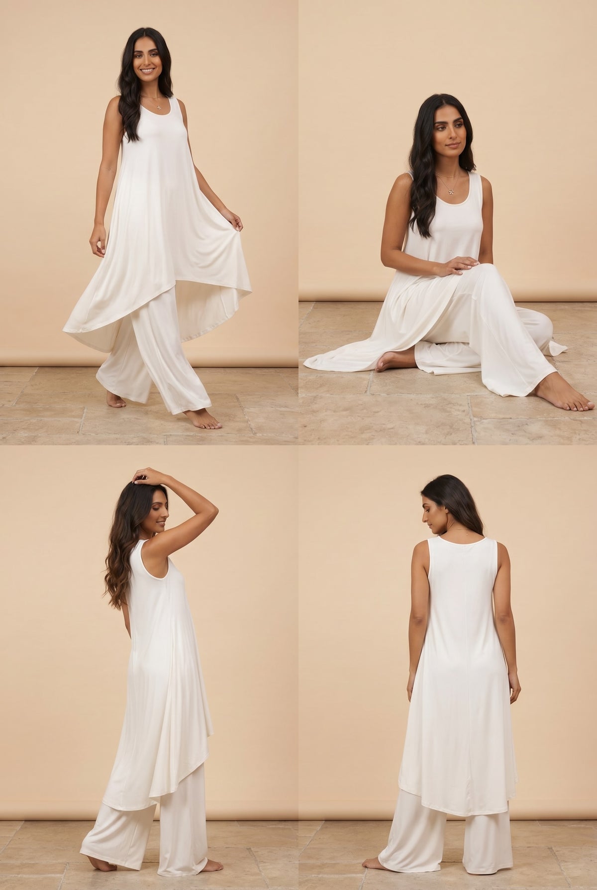 BAMBOO SAILOR PANTS WHITE