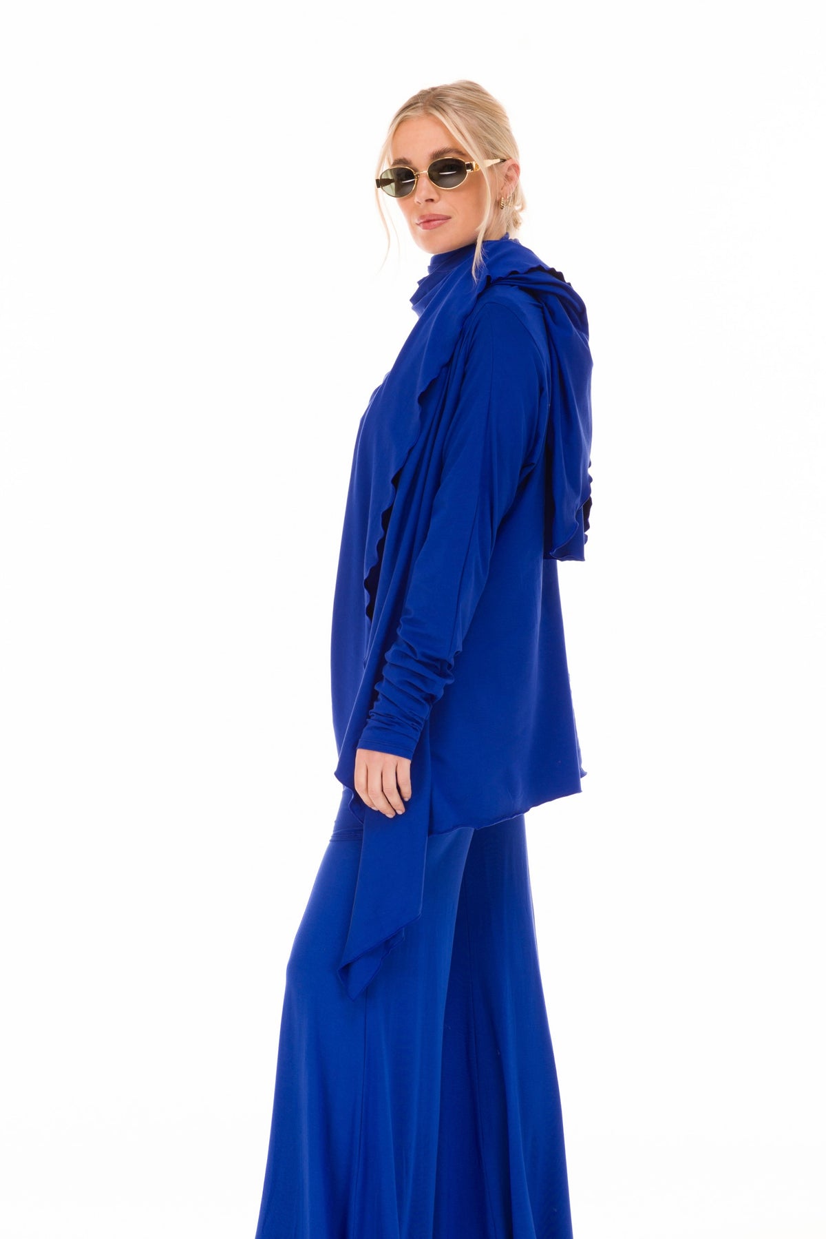 BAMBOO SAILOR PANTS COBALT BLUE