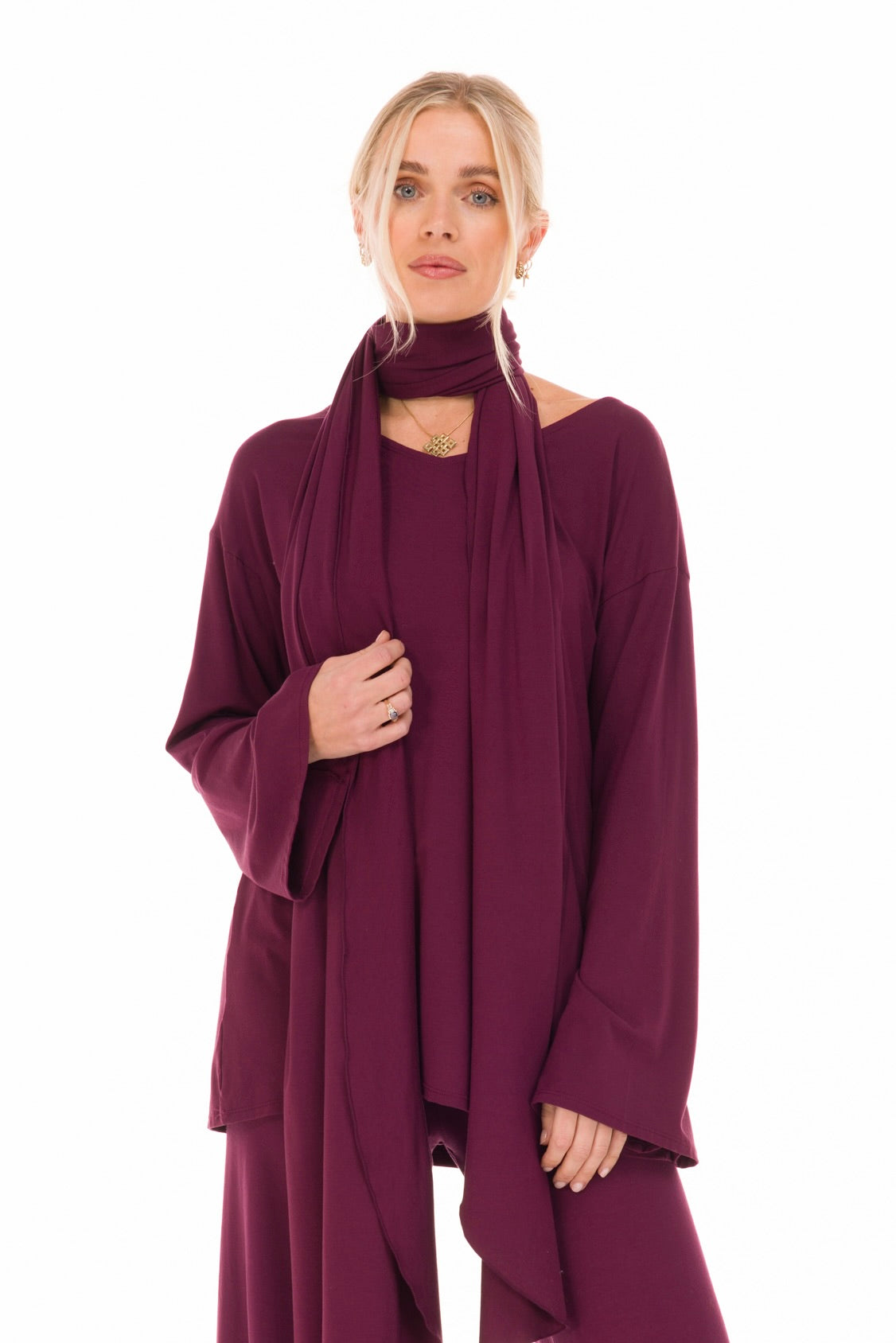BAMBOO SCARF BERRY