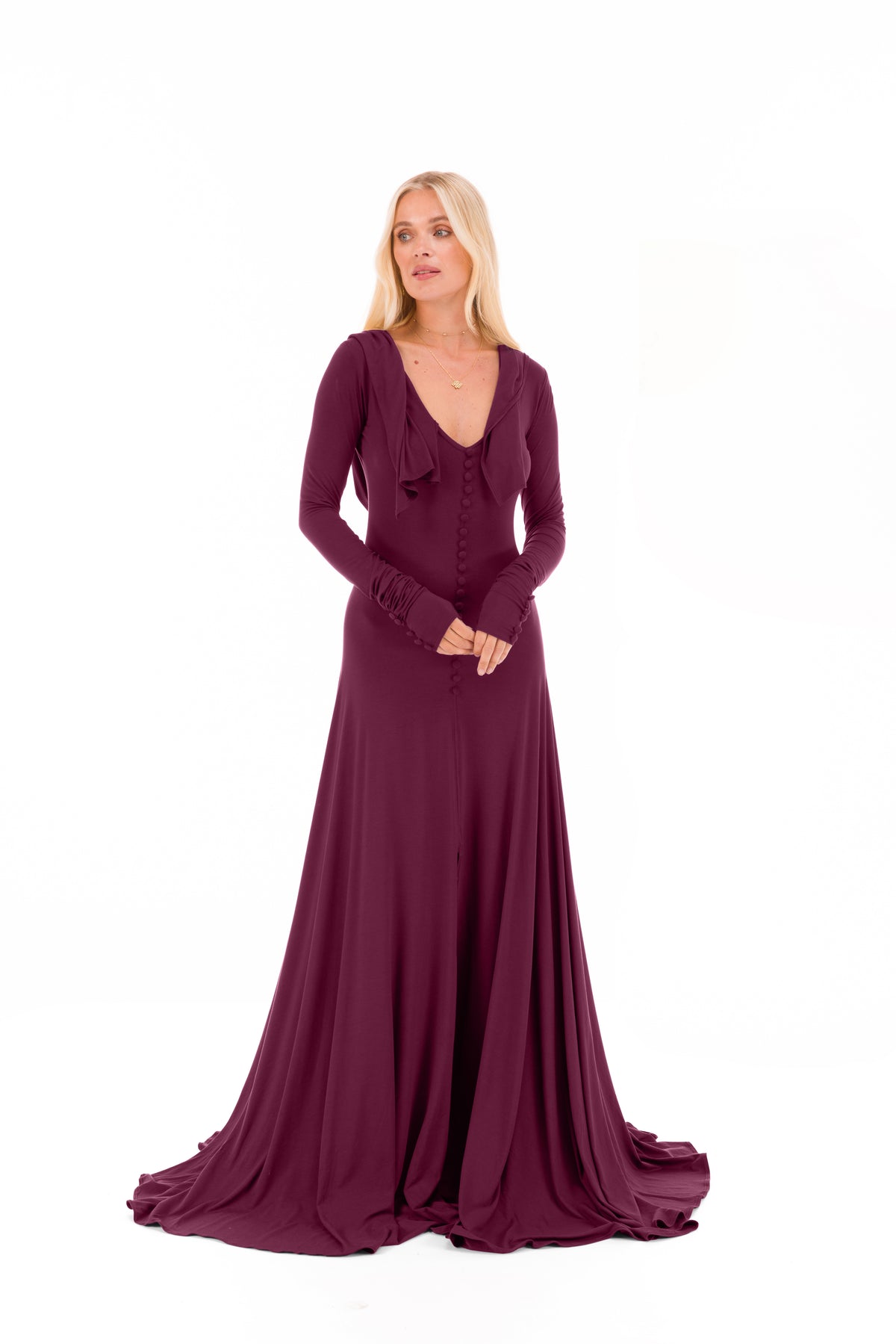 BAMBOO SOUL SISTER CEREMONY DRESS BERRY
