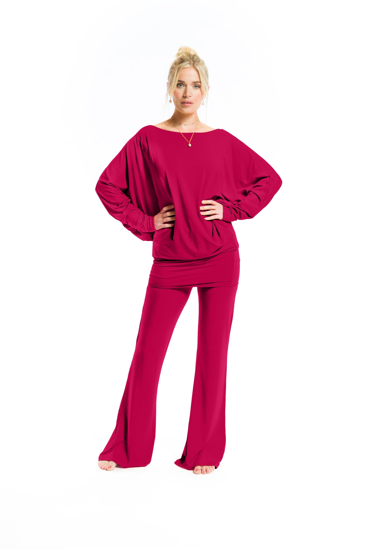 BAMBOO SOUL PANTS CLARET