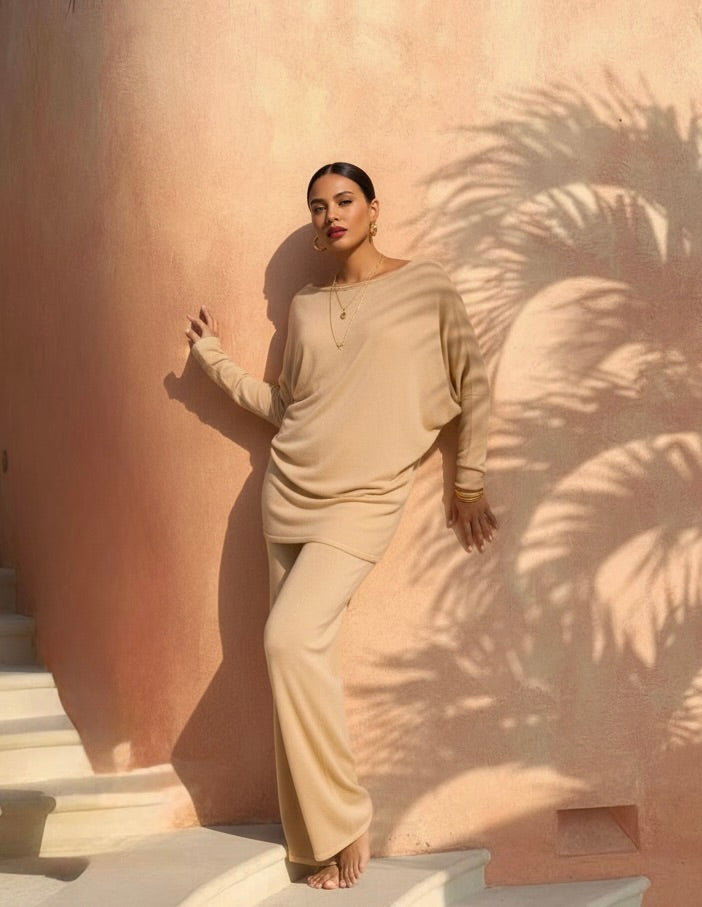 100% CASHMERE OBLIQUE JUMPER PISTACHIO