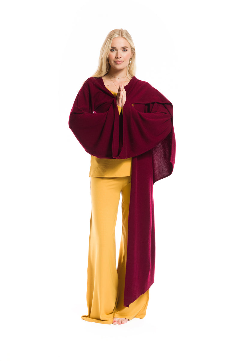 BAMBOO LONG SLEEVE TOP TIBETAN YELLOW