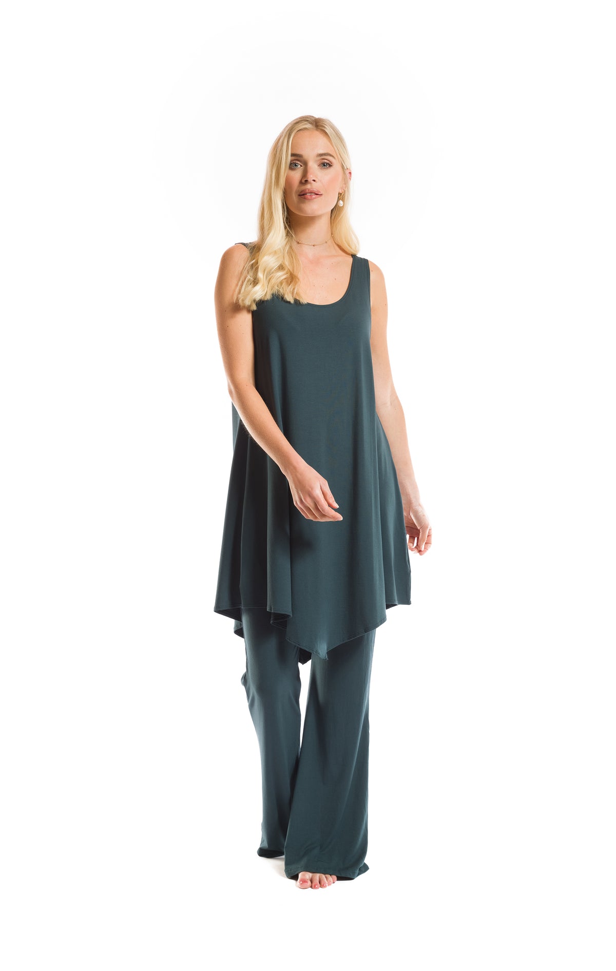 BAMBOO SOUL PANTS OCEAN GREEN