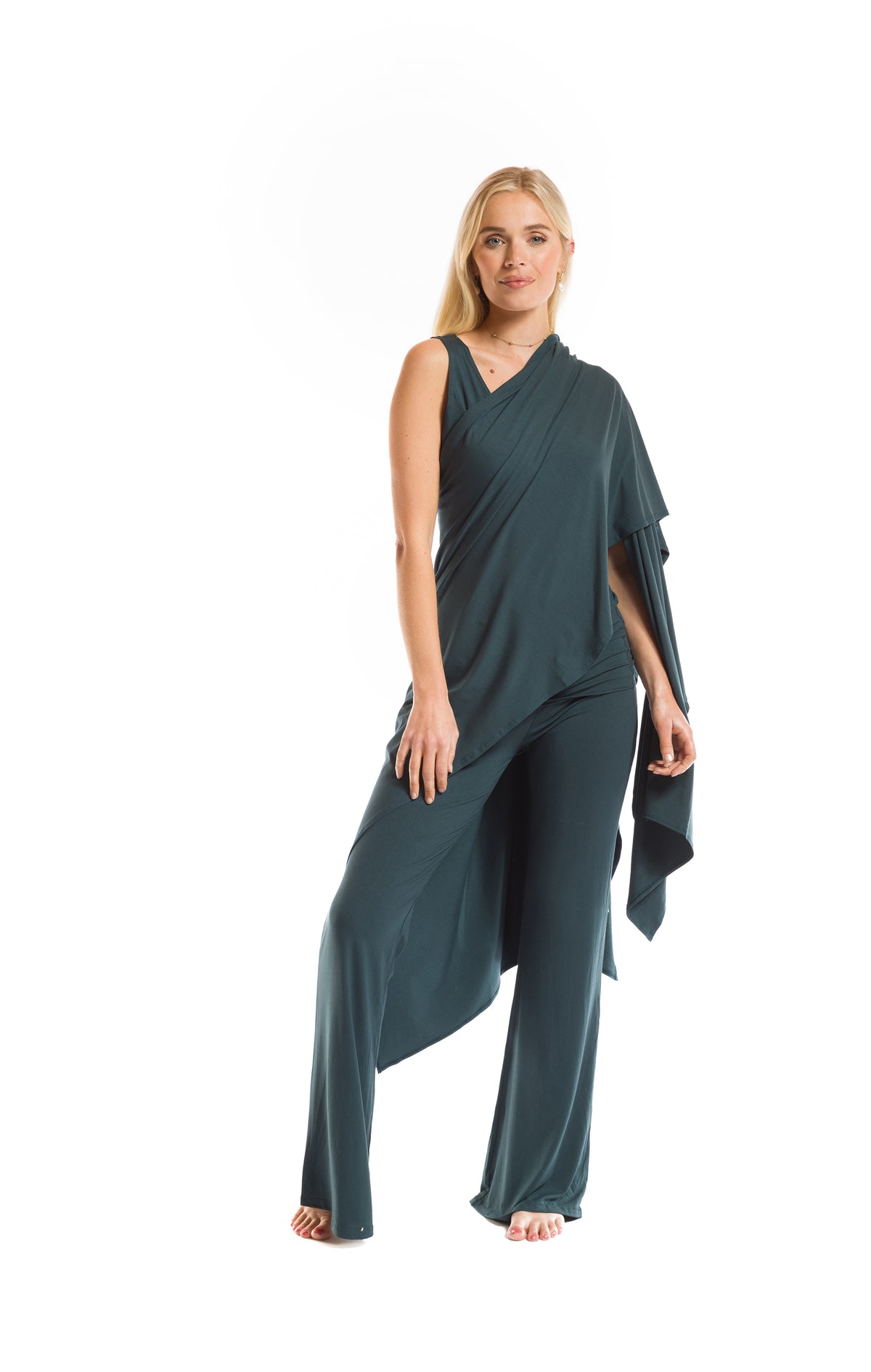 BAMBOO SOUL PANTS OCEAN GREEN