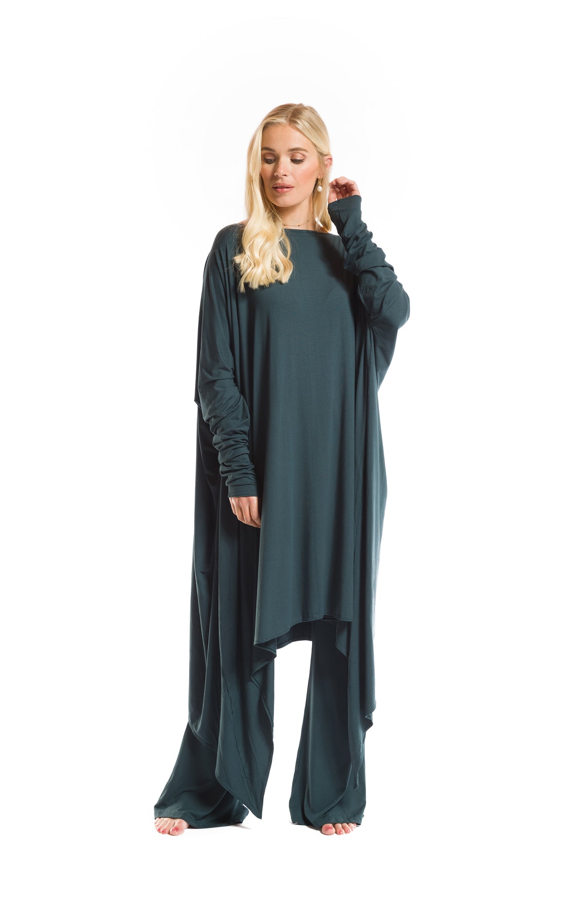 BAMBOO SOUL PANTS OCEAN GREEN