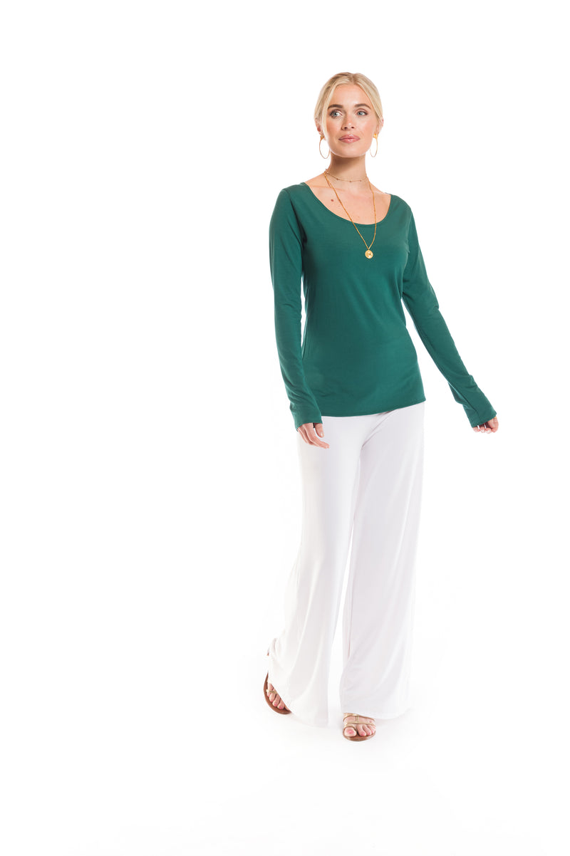 BAMBOO LONG SLEEVE TOP FLORESTA