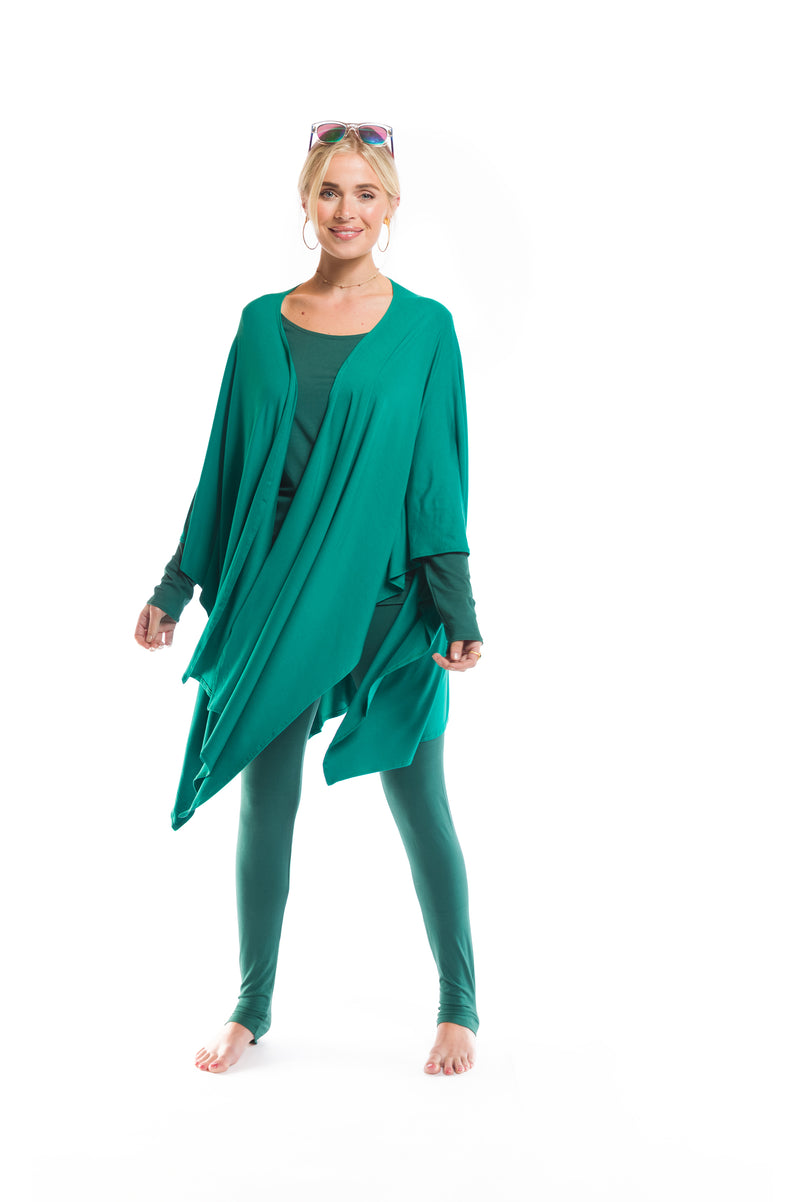 BAMBOO WRAP TOP JADE
