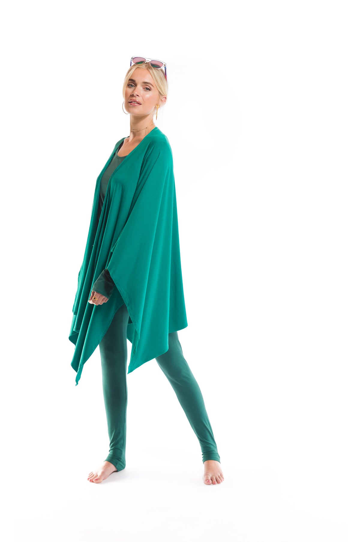 BAMBOO WRAP TOP JADE