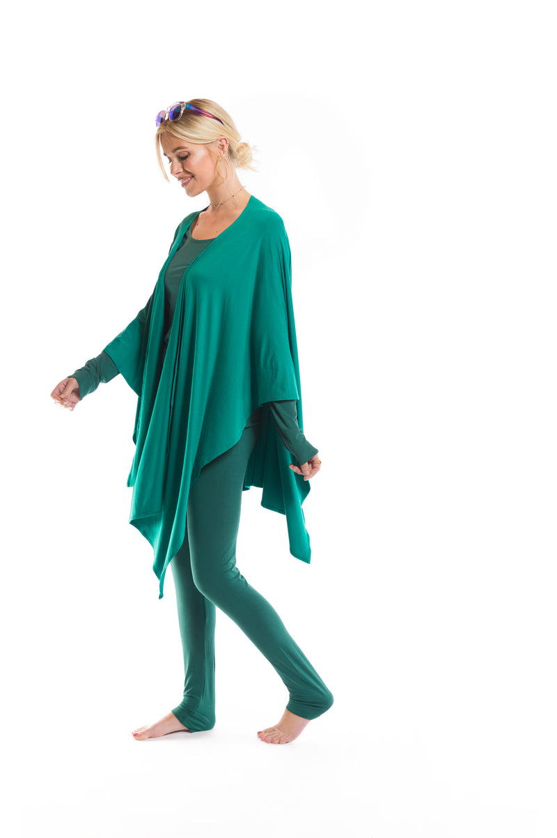 BAMBOO WRAP TOP JADE
