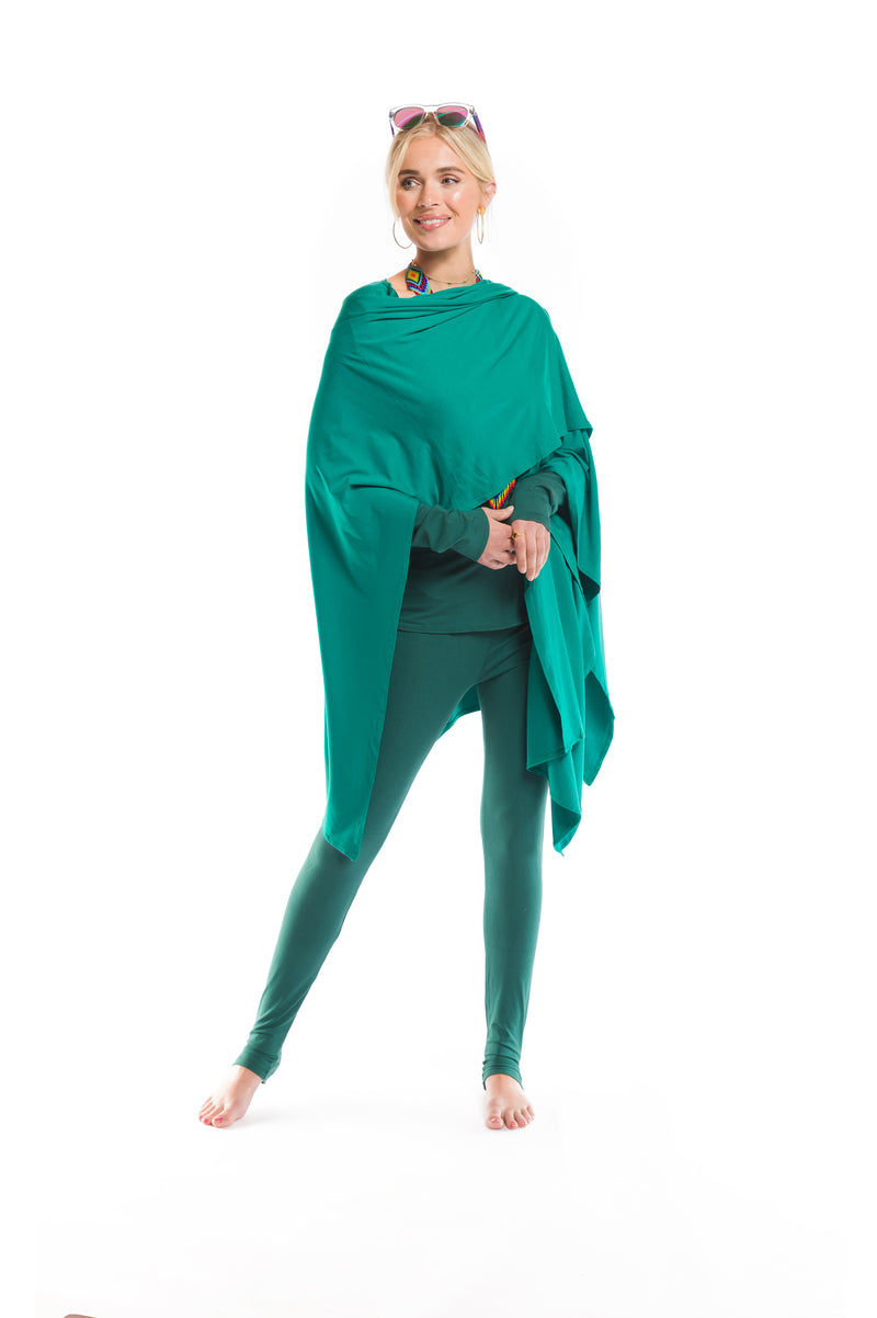 BAMBOO WRAP TOP JADE