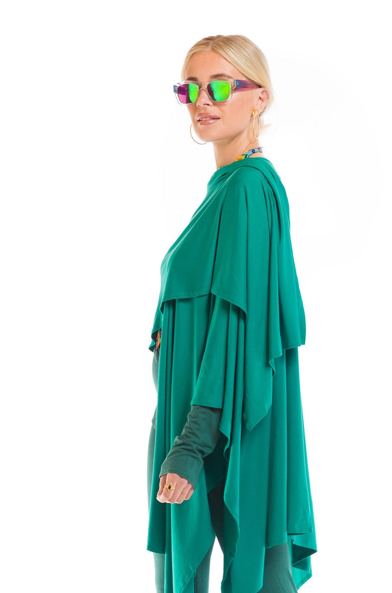 BAMBOO WRAP TOP JADE