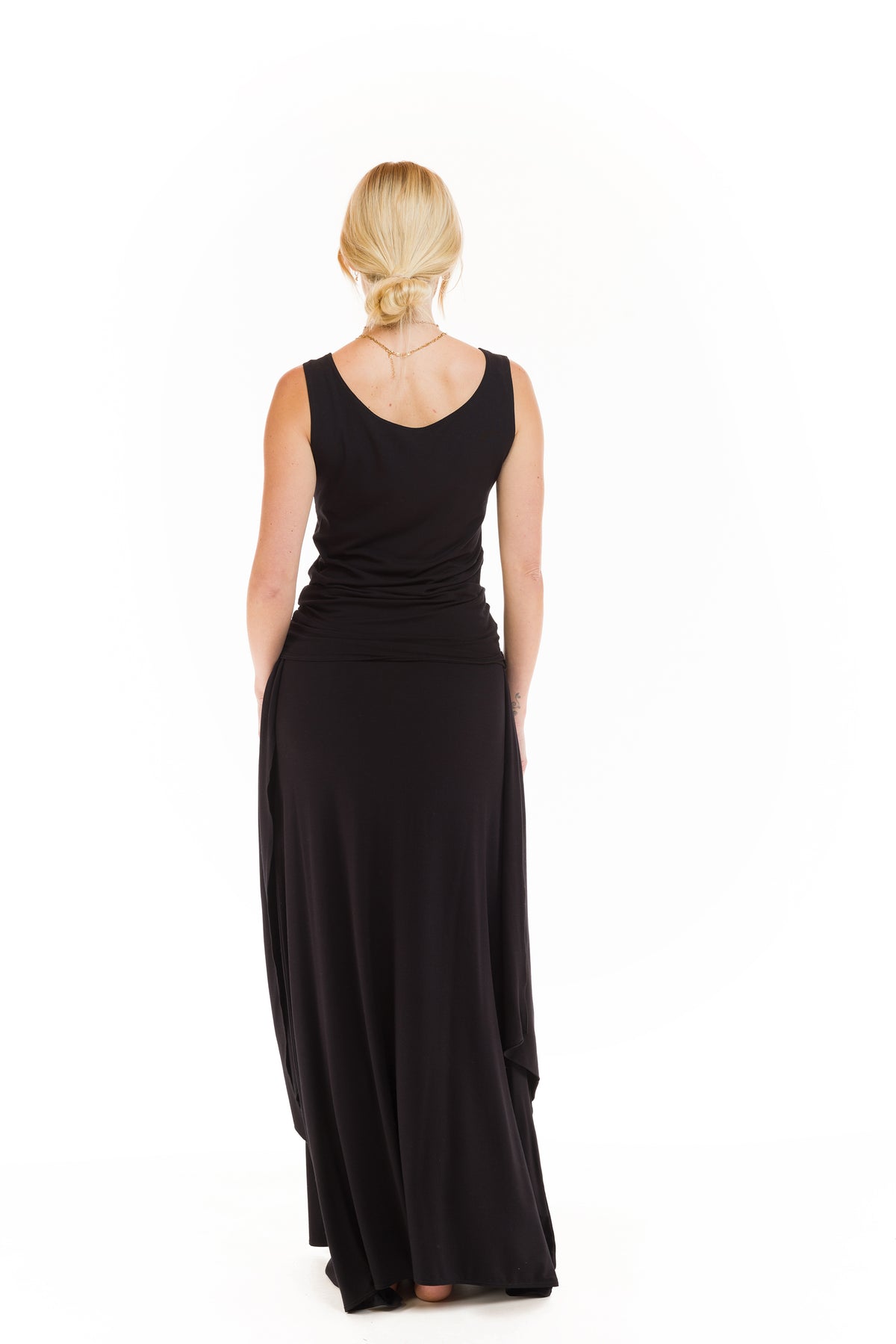 BAMBOO THAI SKIRT BLACK