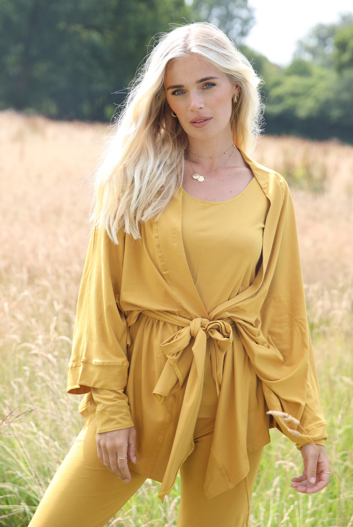 BAMBOO SOUL PANTS TIBETAN YELLOW