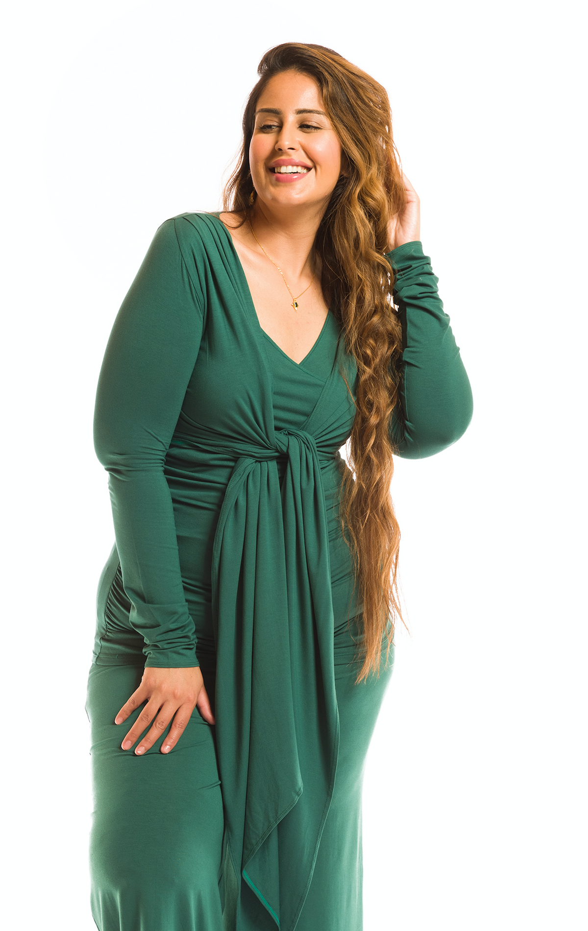 BAMBOO DRAPE SHRUG FLORESTA