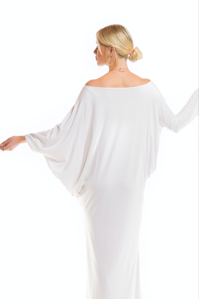 GRECIAN DRESS WHITE