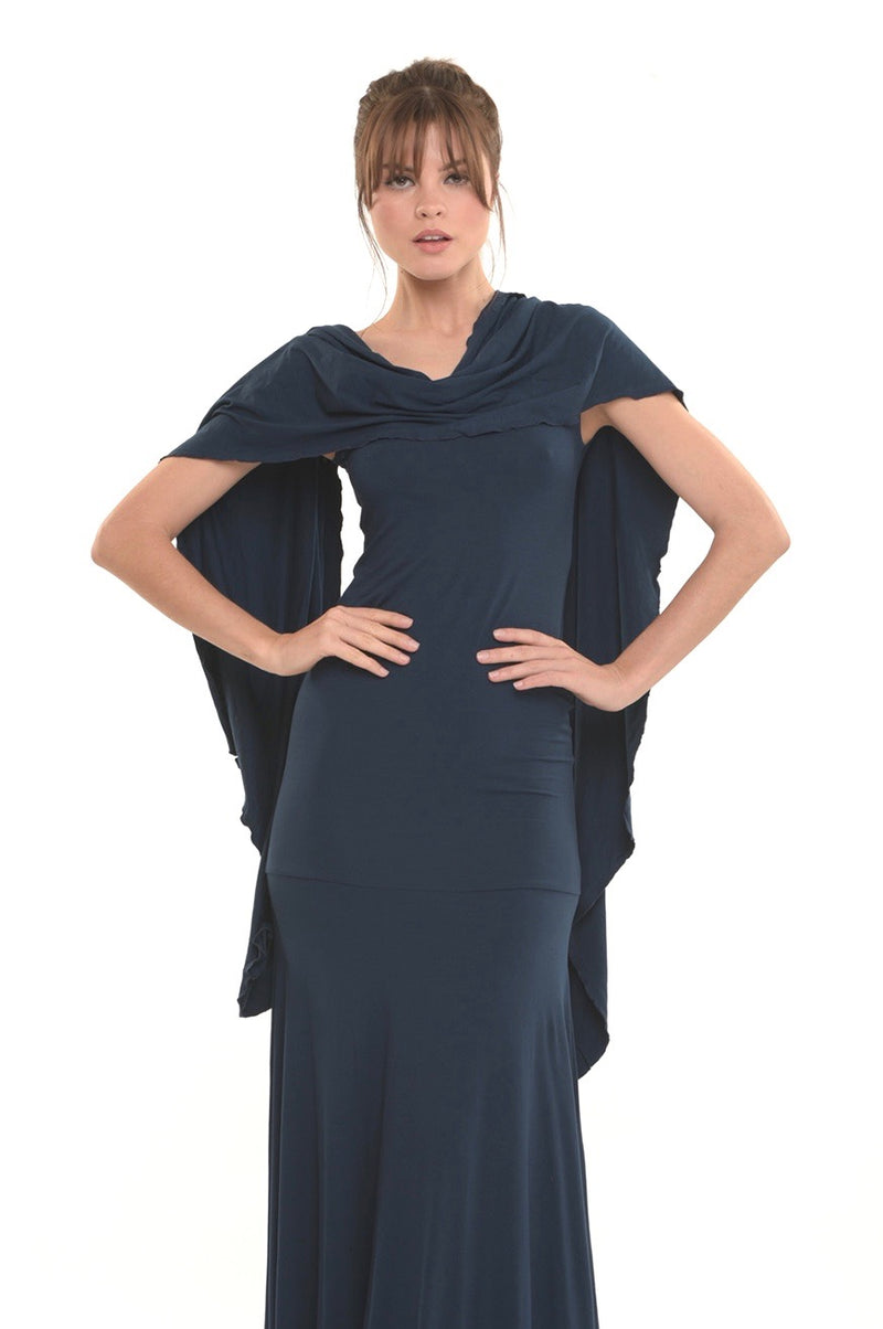 Bamboo Scarf Navy - MUDRA