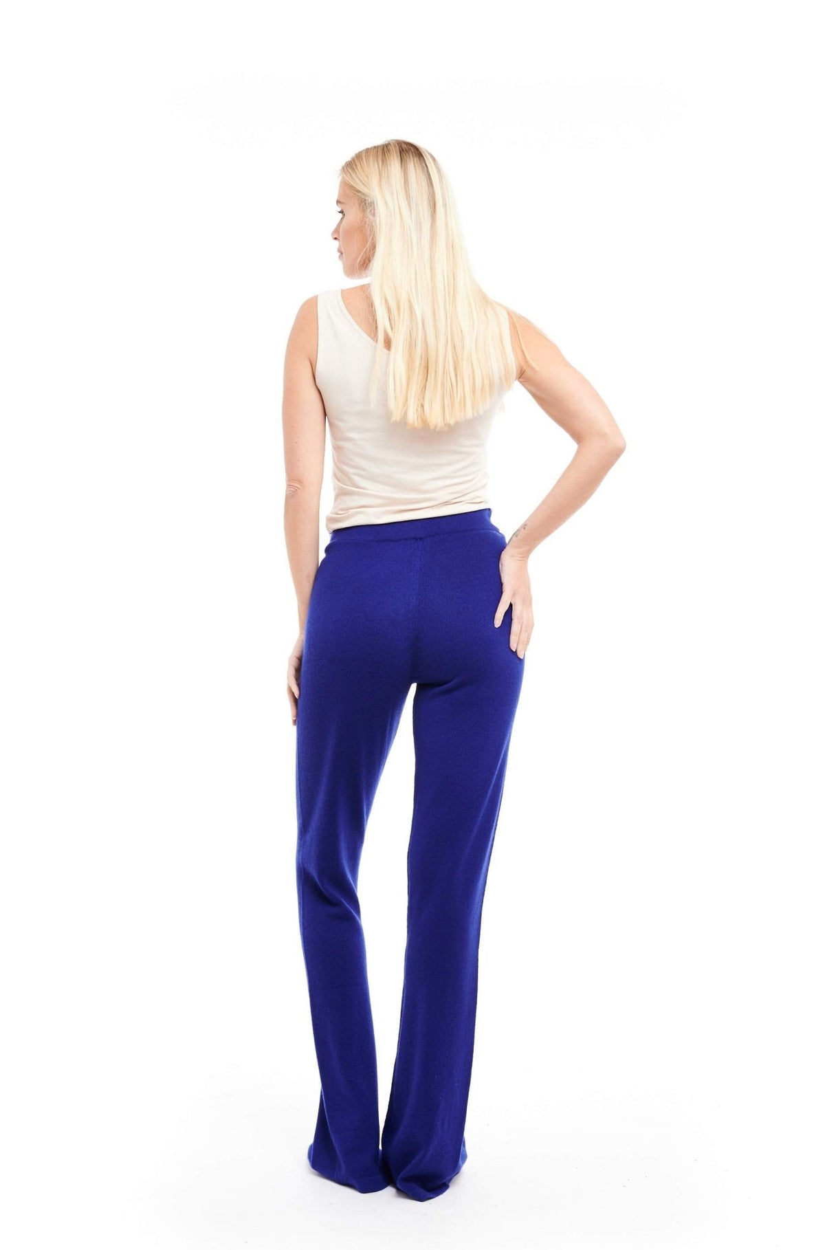 Cashmere Soul Yoga Pants Indigo - MUDRA