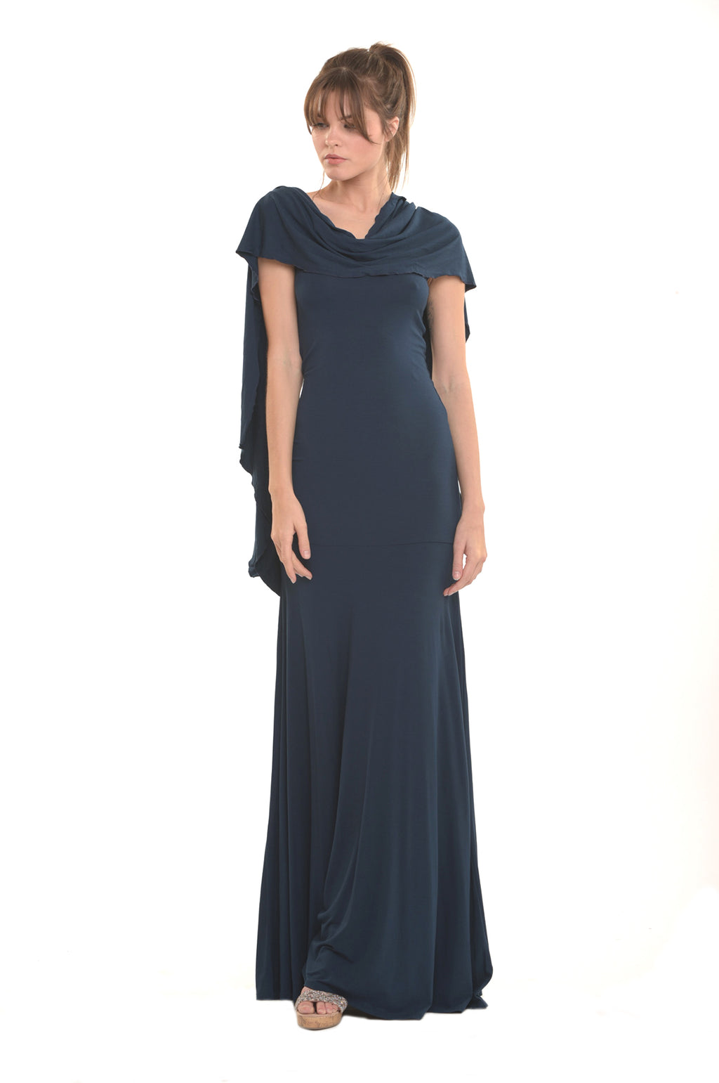 Bamboo Scarf Navy - MUDRA