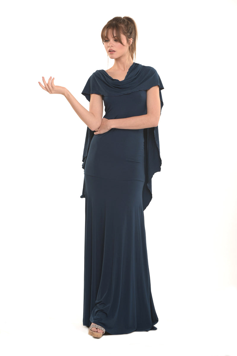 Bamboo Scarf Navy - MUDRA