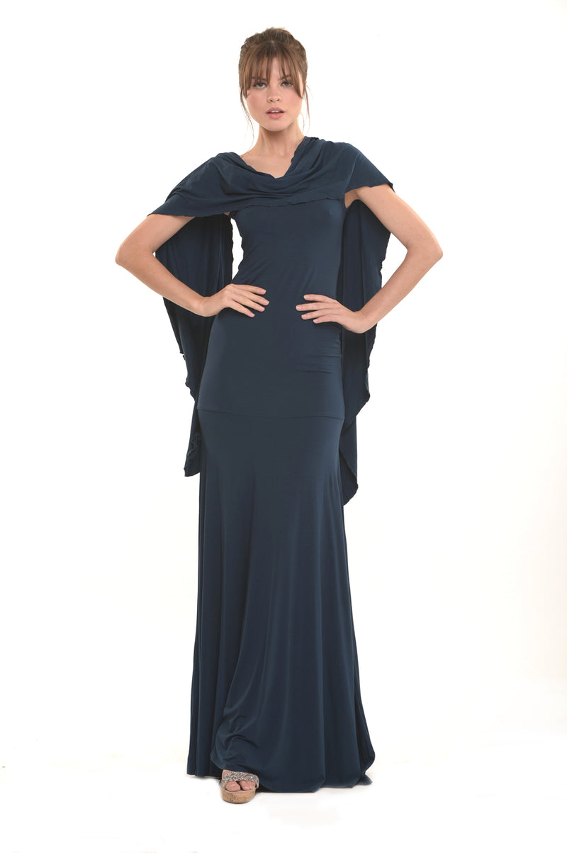 Bamboo Scarf Navy - MUDRA