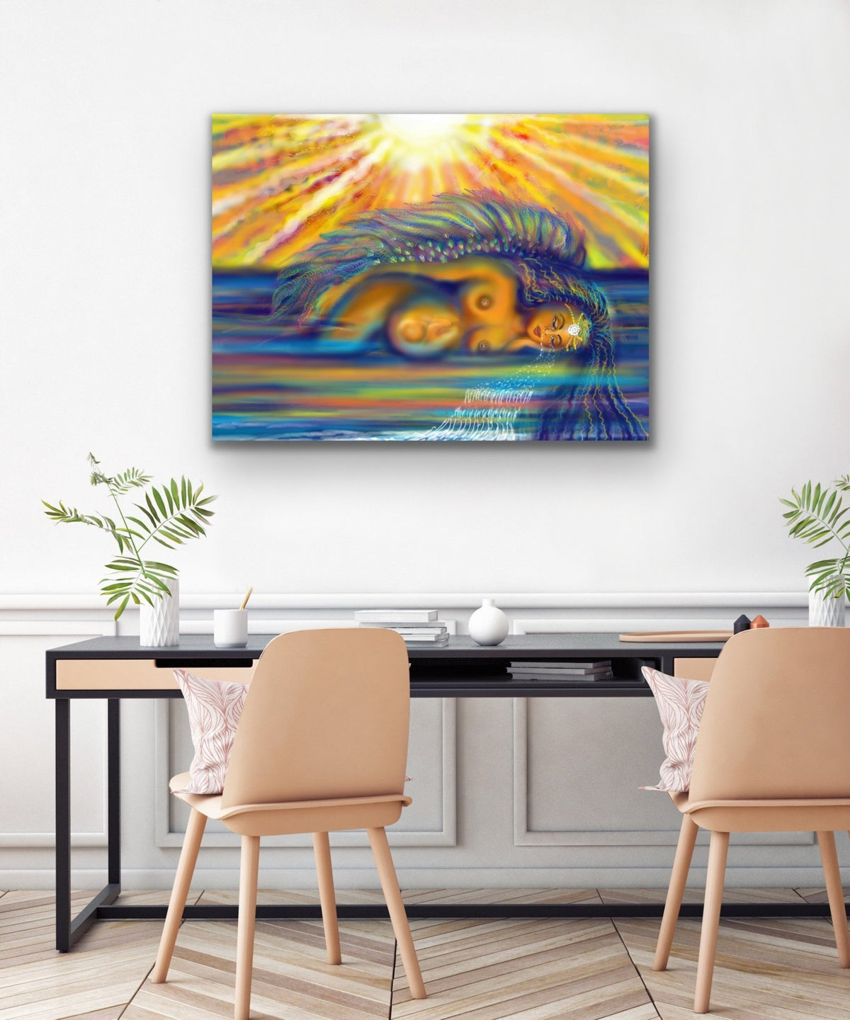 Solar Reality Karma Clearing - Visionary Art - MUDRA