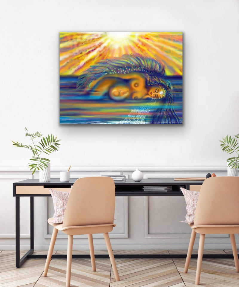 Solar Reality Karma Clearing - Visionary Art - MUDRA