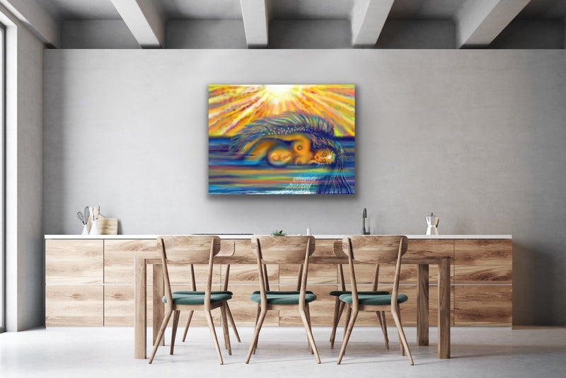 Solar Reality Karma Clearing - Visionary Art - MUDRA