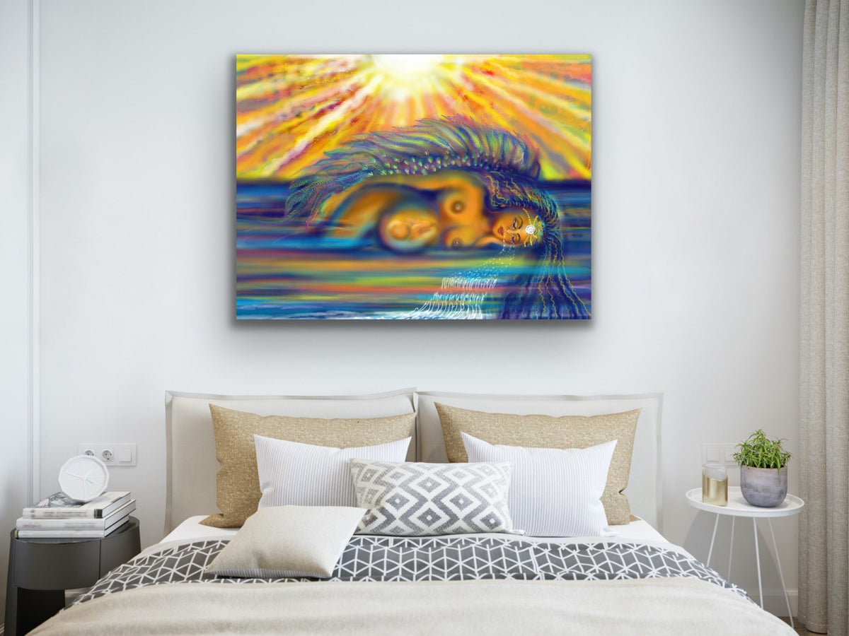 Solar Reality Karma Clearing - Visionary Art - MUDRA