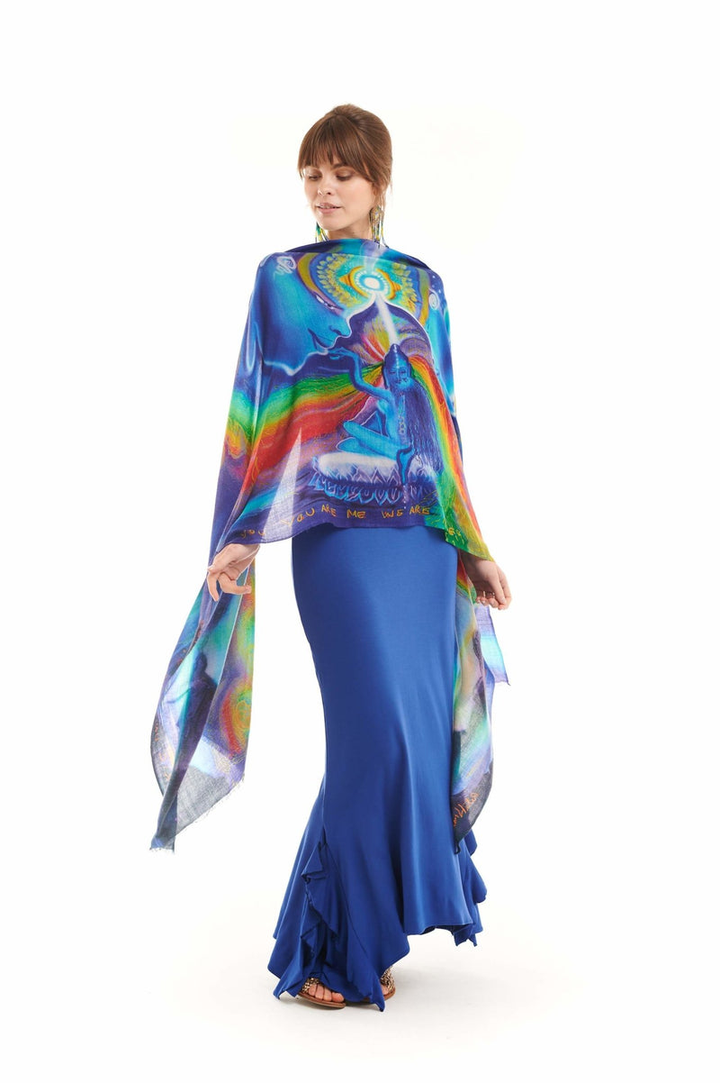 Tantric Union Dharma Cashmere Shawl - MUDRA