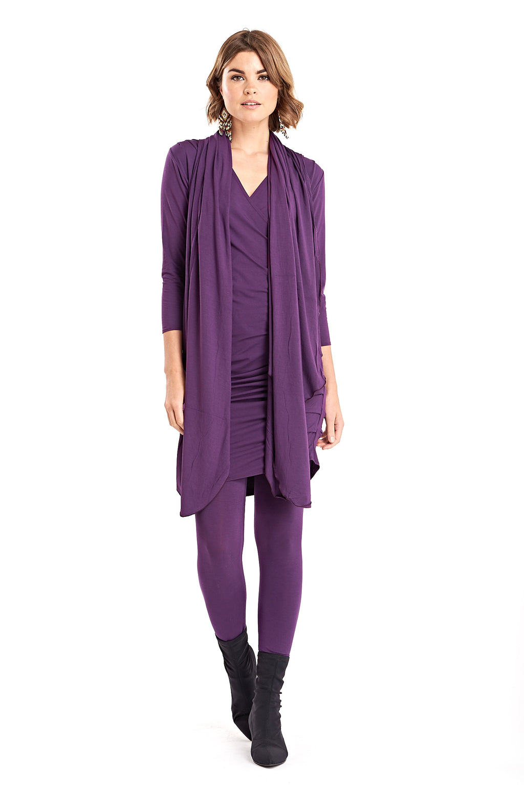 Bamboo Scarf Purple - MUDRA