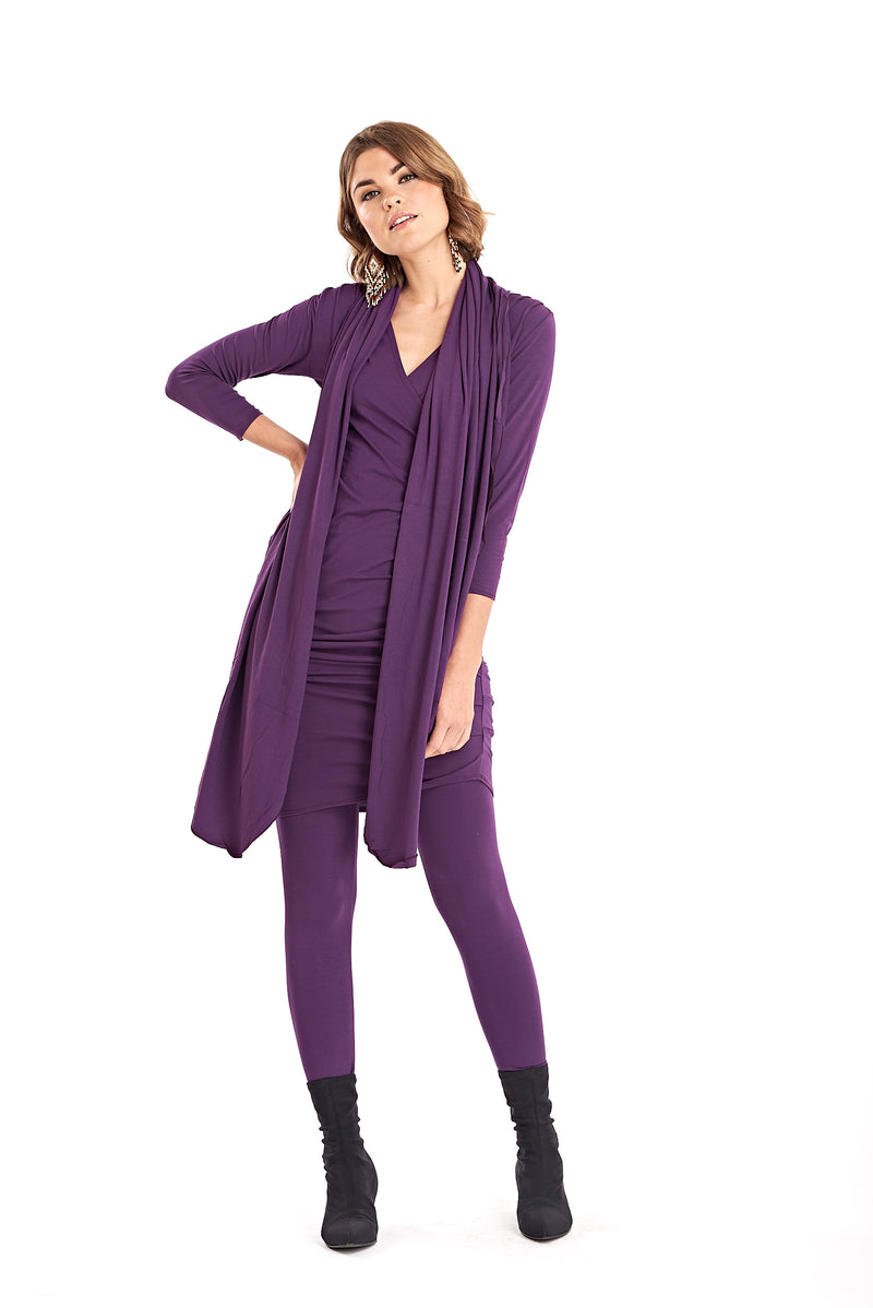 Bamboo Scarf Purple - MUDRA